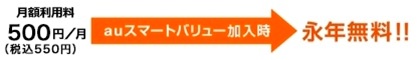 ホームゲートウェイの内蔵無線LANはauスマートバリュー加入でレンタル無料