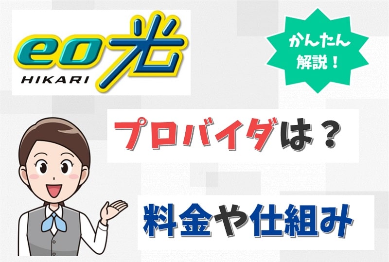 eo光にプロバイダはいらない？必要ならおすすめはどこ？デメリットはある？【アイキャッチ画像】